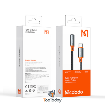 کابل تبدیل تایپ سی به AUX مک دودو Mcdodo  CA-7561