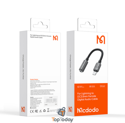 کابل تبدیل لایتنینگ به Aux مک دودو Mcdodo CA-5010