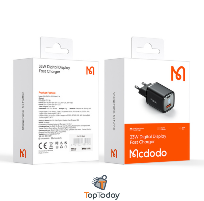 شارژر دیواری 33 وات مک دودو Mcdodo CH-1701
