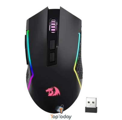 موس بی‌سیم گیمینگ ردراگون Redragon MouseTrident Pro M693