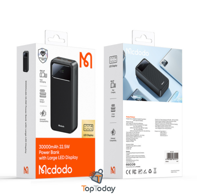 پاوربانک 30000 مک دودو Mcdodo MC-4240 توان 22.5 وات