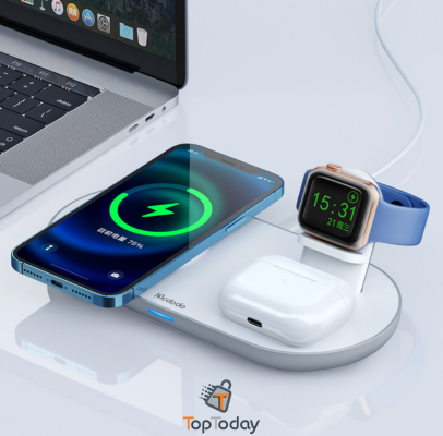 شارژر وایرلس مک دودو Mcdodo CH-7062/7063 3 in 1 USB-C