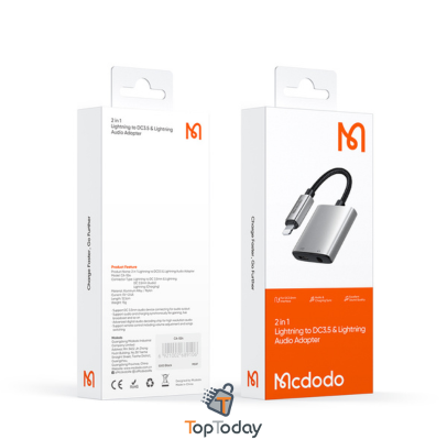 تبدیل لایتنینگ به AUX و لایتنینگ مک دودو MCDODO CA-5540